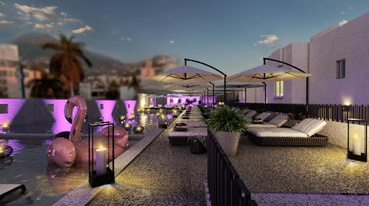 Hs Hotsson Hotel Ακαπούλκο Εξωτερικό φωτογραφία The rooftop bar